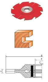 Multi taglierine di scanalatura regolabili della limatrice del carburo dei denti T.C.T per la fabbricazione del legno del pavimento