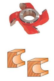 4 Cove denti TCT - taglierini carburo shaper per profili legno rendendo