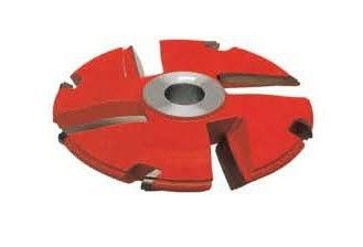 il pannello delle taglierine T.C.T della limatrice del carburo che alza la taglierina con rosso ha dipinto il colore