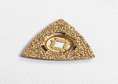 accessori triangolari della macchina utensile della lama per sega della raspa del carburo di 80mm per plastica molle