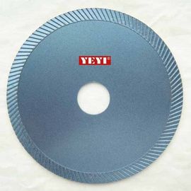 Il diamante sinterizzato lo stile fine di Turbo delle lame per sega per il taglio del tubo ceramico, i bordi, vetro di fibra