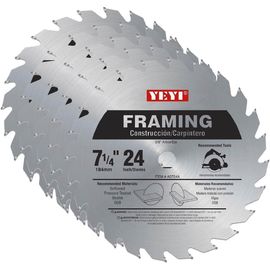 7-1/4 di vendita caldo„ la circolare del CTT di x 24T DKO la lama per sega per U.S.A. commercializzare DIY per il taglio del legno