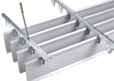 Il soffitto aperto sospeso di alluminio interno delle cellule del metallo lineare piastrella per i materiali della decorazione della stazione della metropolitana