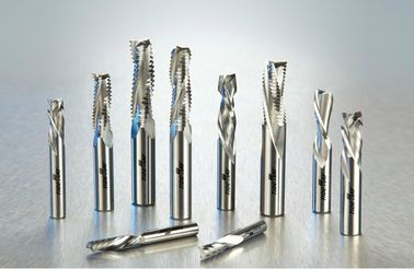 Il carburo micro- Fwo del grano dei pezzi del router di CNC scanala nei pezzi a spirale per il taglio del legno, il laminato, la pietra artificiale, plastica