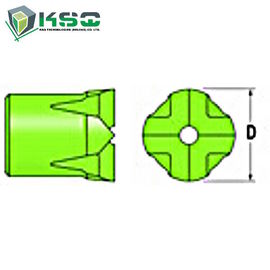 Rendimento elevato 45mm 2" taglienti d'acciaio di CNC dei pezzi trasversali H25