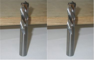 Pezzi solidi di spirale di compressione della flauto del carburo tre del grano micro- dei pezzi del carburo di CNC per il taglio del legno tenero