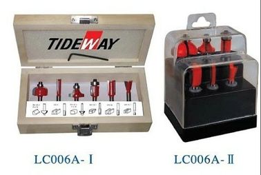 6 Set router bit set per il taglio di laminato bordo, pietra artificiale