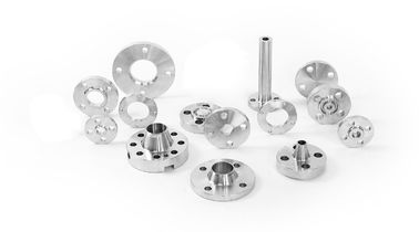 Flangia dell'ugello di JIS STF/ANSI C22.8 A105, flangia galvanizzata del tubo filettato, collo lungo della saldatura