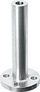 Flangia dell'ugello di JIS STF/ANSI C22.8 A105, flangia galvanizzata del tubo filettato, collo lungo della saldatura